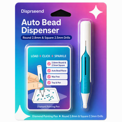 🔥 Laatste dag: 50% KORTING – 💎 Set met automatische diamantschilderpen en dienblad