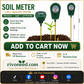 3-in-1 Soil Detector with Pointer Display