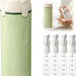 4-in-1 hervulbare reisflessen met dispenser