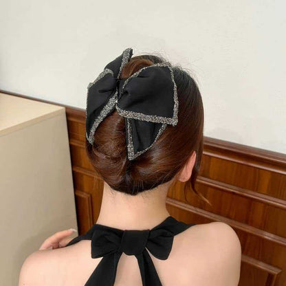 🔥Elegante grote haarclip met strik
