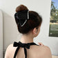 🔥Elegante grote haarclip met strik
