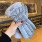 Warme pluche handschoenen met touchscreen-vinger