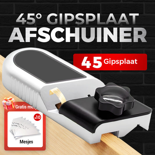 45 graden gipsplaat afschuining aluminiumlegering schaaf