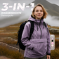 Rento softshell-takki hupulla
