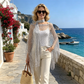 🏆 Last Day Special Price €19.99! 💐Summer Metallic Crochet Cover-Up – Lightweight, Flowy & Effortlessly Stylish summer outfit