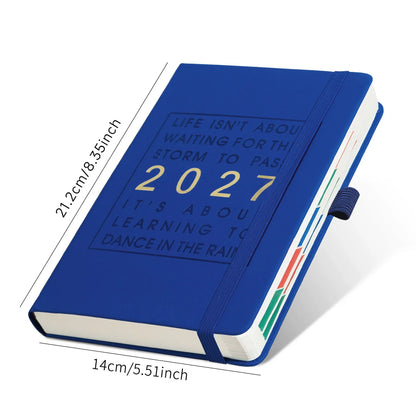 📅 50% OFF NOW! 📓 2027 Calendar Notebook – A5, one day per sheet, date-marked – Ideal for daily logs & future reference ✨
