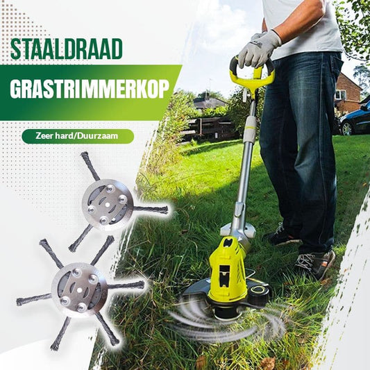 💪Duurzame maaimessen van staaldraad 🌿– profiteer nu van 50% korting!