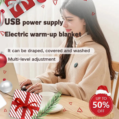 🎅De beste wintercadeaus 🔥 Draagbare verwarmde sjaal (koop er 2, dan is de verzending gratis)