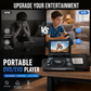 📺🎬 50% KORTING! Eindelijk een scherm dat groot genoeg is, een batterij die uren meegaat, en hij slikt álles: dvd, usb, sd. Voor op de achterbank, in de tent, of gewoon thuis op de bank – nooit meer ruzie om de tablet.