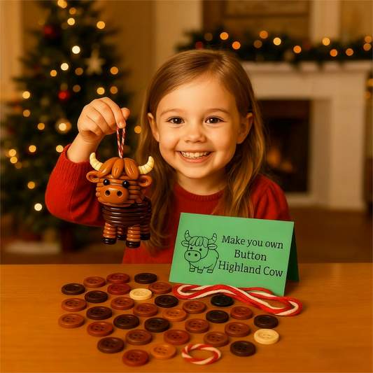 🎄Vroege kerstuitverkoop 50% KORTING🎁DIY-knopen dierenornamenten