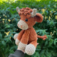 🎅Kerstuitverkoop 50% KORTING!!🎄🔥Haakpatroon voor Highland Cow Amigurumi🐮- DIY-pakket & kant-en-klare knuffel