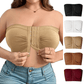 Strapless Ademend BH met Voorsluiting voor Grote Maten