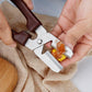 Kastanjebruine knipschaar