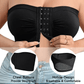 Strapless Ademend BH met Voorsluiting voor Grote Maten