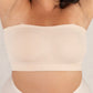 🔥Convertible Strapless Bandeau Bra with Wireless Comfort, Anti-Slip Grip & Removable Straps