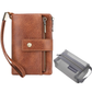 ⏰50% korting!👜🔐Retro RFID-blockerende Tri-fold Portemonnee voor Dames – stijlvol, ruim & veilig