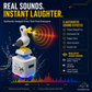 Seagull MINE! Button Keychain-Real Sound & LED Light, Funny Interactive Gift for Friends & Family summerwins