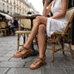 Women's Round Toe Flat Breathable Sandals