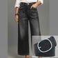 👖NU 50% KORTING! ✨ Casual damesjeans met hoge taille en wijde pijpen – flatterende pasvorm, comfortabel stretchmateriaal en moeiteloze stijl 👖