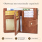 ⏰50% korting!👜🔐Retro RFID-blockerende Tri-fold Portemonnee voor Dames – stijlvol, ruim & veilig