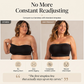 🔥Convertible Strapless Bandeau Bra with Wireless Comfort, Anti-Slip Grip & Removable Straps