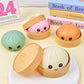 🎁Laatste dag: 50% KORTING🔥Glitter Dumpling Squishy Steamer Blind Box Verrassing: leuk om in te knijpen