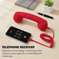 💝📞Vintage retro telefoonhoorn ✨Het meest unieke kerstcadeau! Perfect voor muziekliefhebbers🎄