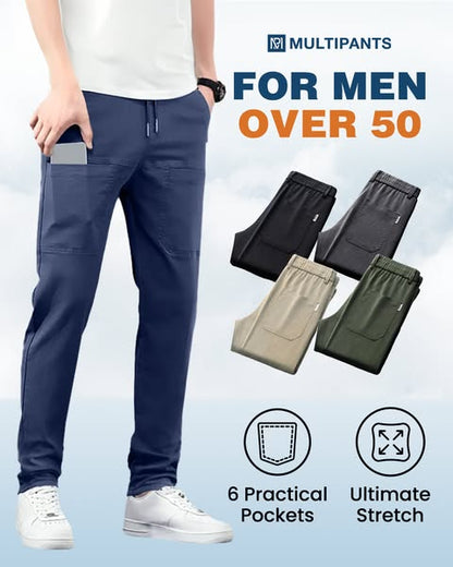 ⭐ Limited Time Deal 77% Off🏆Best-seller🥰MultiPants – High Stretch Multi-pocket Durable Cargo Pants