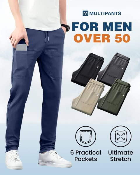 ⭐ Limited Time Deal 77% Off🏆Best-seller🥰MultiPants – High Stretch Multi-pocket Durable Cargo Pants