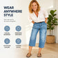 ⏳Time-Limited Special⏰Women's Casual Stretchy Cropped Denim Pants
