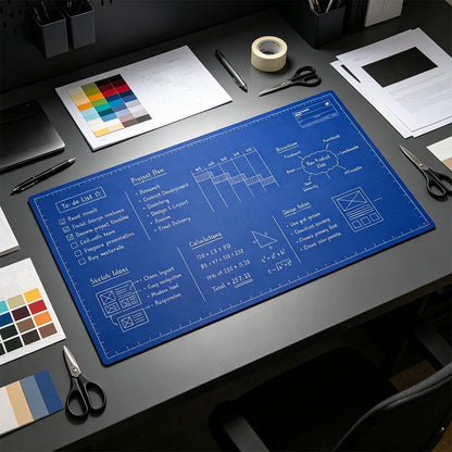 📝✨ VANDAAG 50% KORTING! Maak van je bureau een herbruikbare creatieve werkplek — schrijf, schets en plan zonder papier te verspillen!