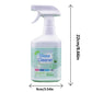 Efficient Bathroom Cleaner with Spray Nozzle
