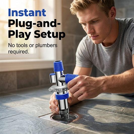 Ultimate 3-In-1 Drain Connector