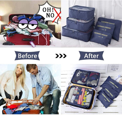 8-in-1 Set Bagage Organisator