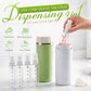 4-in-1 hervulbare reisflessen met dispenser