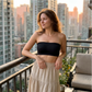 🔥Convertible Strapless Bandeau Bra with Wireless Comfort, Anti-Slip Grip & Removable Straps