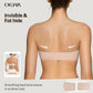 Dames Strapless Push-Up Bandeau BH - Antislip, Zonder Beugel, Ondersteunende Gewatteerde BH - Naadloze Comfortabele Bandeau Jelly BH