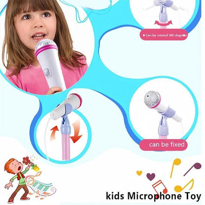 🎄🎉 Kerstmis tijdelijke aanbieding: 50% korting ✨ Karaokemicrofoon voor kinderen met lichtgevende muziekspeler — Het perfecte cadeau voor uw kleintjes