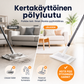 🧹 Kertakäyttöinen pölyluutu + 4 uudelleenkäytettävää riepua