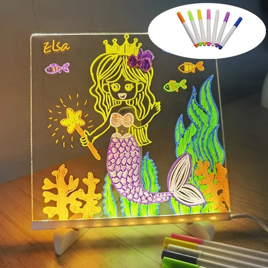 Christmas  Hot Products 🎨led Note Board🎁Buy 1 Krijg 7 kleuren pennen gratis