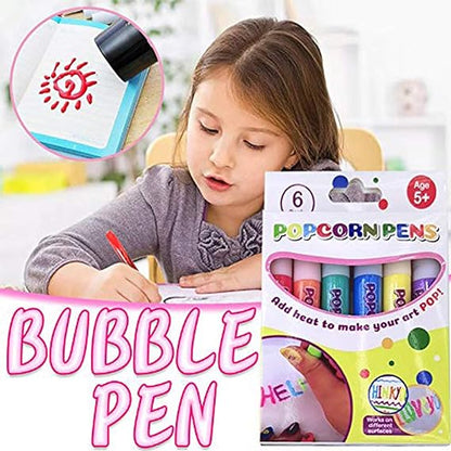 🎄DIY Bubble Popcorn-tekenpennen🎁Koop er 3, betaal er 2