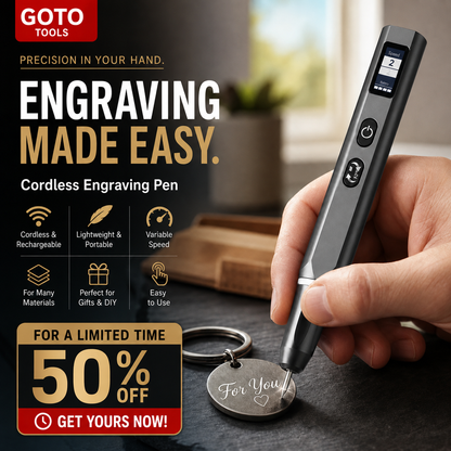 Rechargeable Cordless Engraving Pen