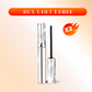 ✨ Waterdichte Fiber Mascara - Intense Lengte & Krul met Verrijkte Fibers voor Klontervrije Volume, De Hele Dag Lang 🌟