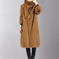 🎅Sinterklaas Deal!✨Warme & Elegante Corduroy Maxi-Jurk Nu in de Aanbieding! ✨
