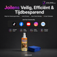 2-in-1 airfryer reiniger en ontvetter spray