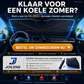 Zonnekap voor de voorruit van de auto – Opvouwbare paraplu-zonnekap met UV-bescherming voor de voorruit van de auto (warmte-isolatie) voor de meeste auto’s