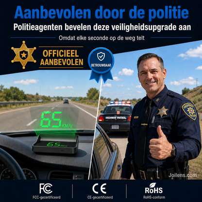 Head-up-display (HUD) Auto-GPS Digitale snelheidsmeter