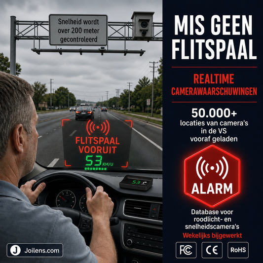 Head-up-display (HUD) Auto-GPS Digitale snelheidsmeter