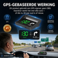 Head-up-display (HUD) Auto-GPS Digitale snelheidsmeter