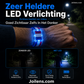 Levendige LED-polsband om mee te juichen